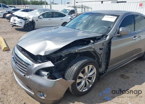 2013 Infiniti M37 from USA, damaged, VIN JN1BY1AP1DM513469
